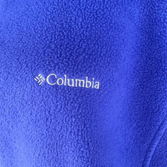 Columbia Women's Fleece Jacket 3X Lavander / Purple Full Zip Lightweight Coat‎ - Picture 9 of 15